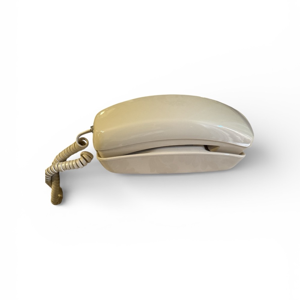 Vintage Western Electric Cream Wall Phone-Trimline